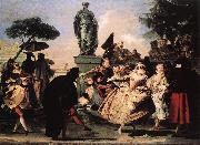 TIEPOLO, Giovanni Domenico Minuet t oil painting